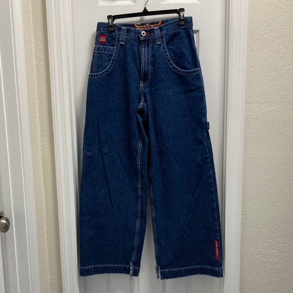 Vintage Y2K Carpenter-Style Wide-Leg JNCO Jeans